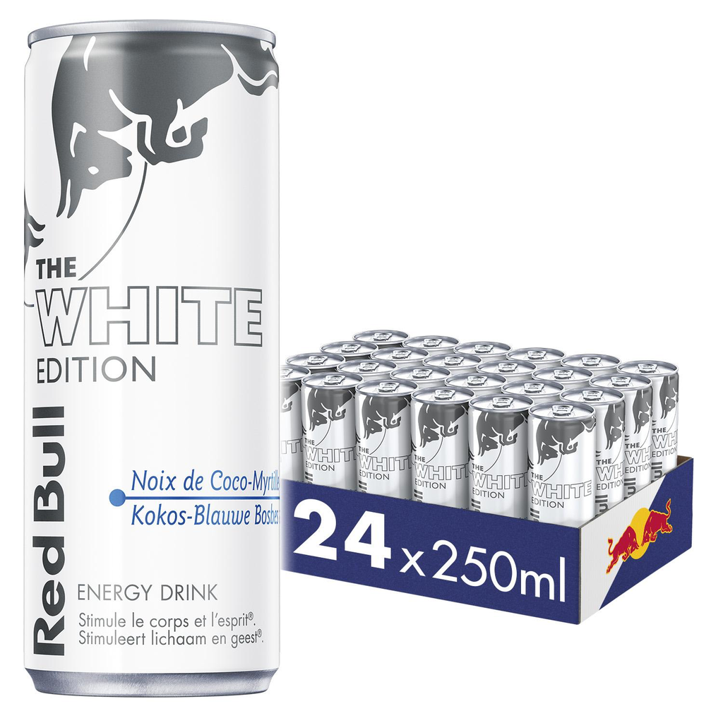 RED BULL WHITE EDITION 24X25CL