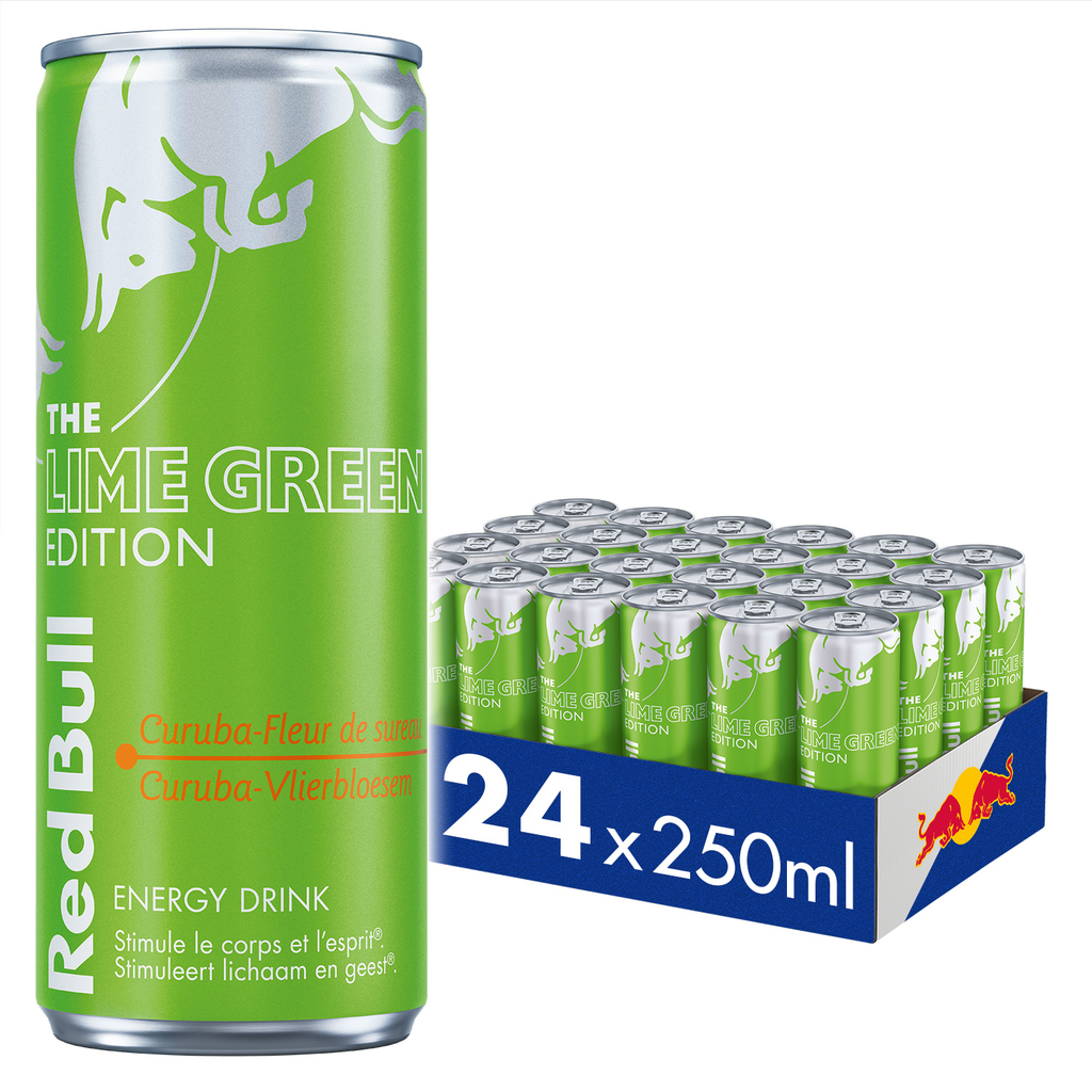 RED BULL LIME EDITION 24X25CL BE