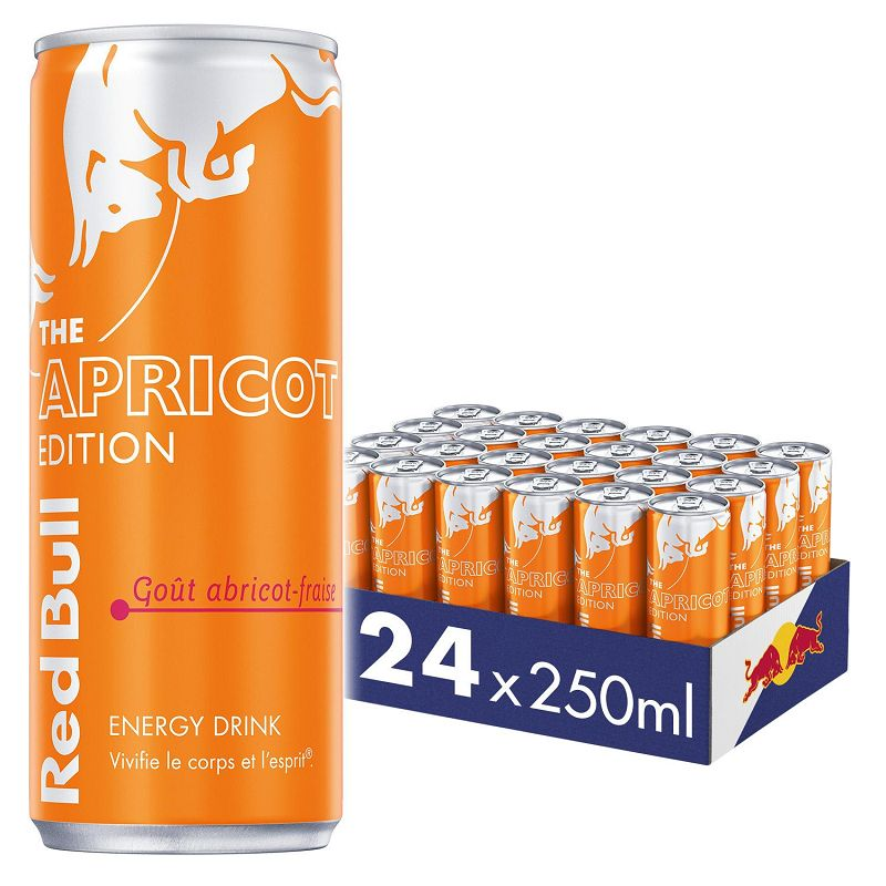 RED BULL APRICOT EDITION 24X25CL BE