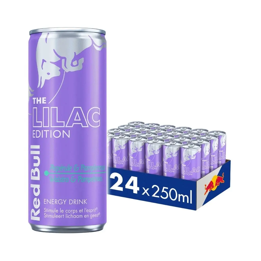 RED BULL LILAC EDITION 24X25CL BE