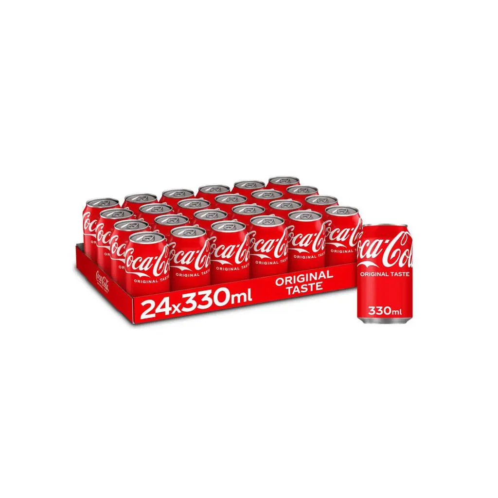 COCA-COLA 24X33CL FAT CANS BE
