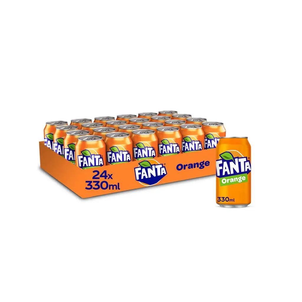 FANTA ORANGE 24X33CL FAT CANS BE