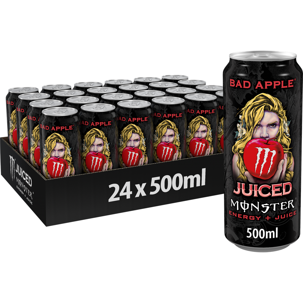 MONSTER JUICED BAD APPLE 24X50CL