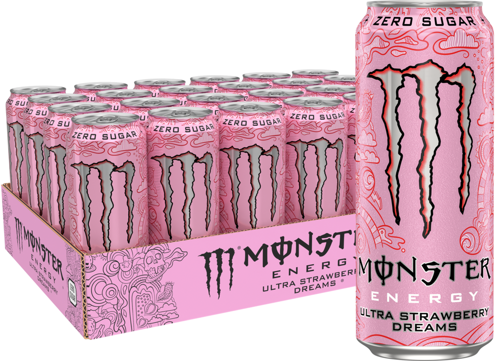 MONSTER ULTRA STRAWBERRY DREAMS 24X50CL